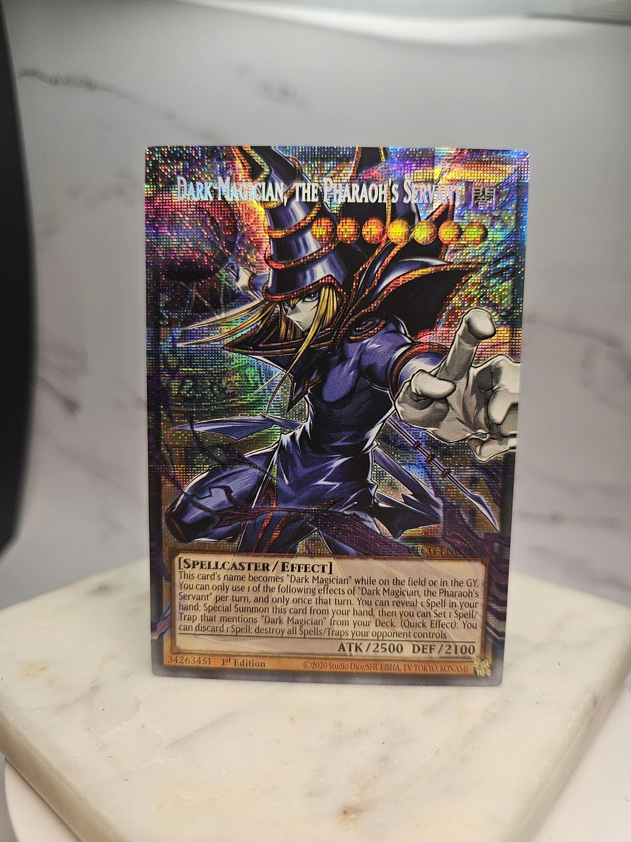 Dark Magician, the Pharaoh's Servant - Overframe (TCG Version
